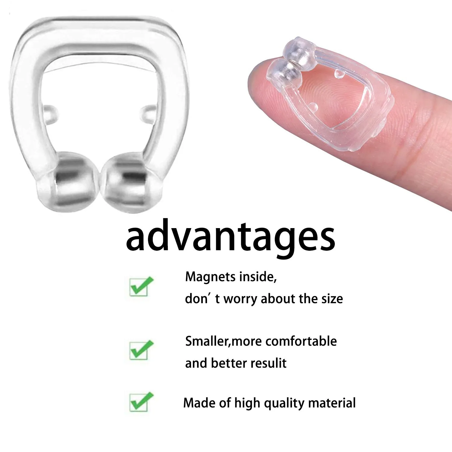 0338A Snore Free Nose Clip (Anti Snoring Device) - 1pc