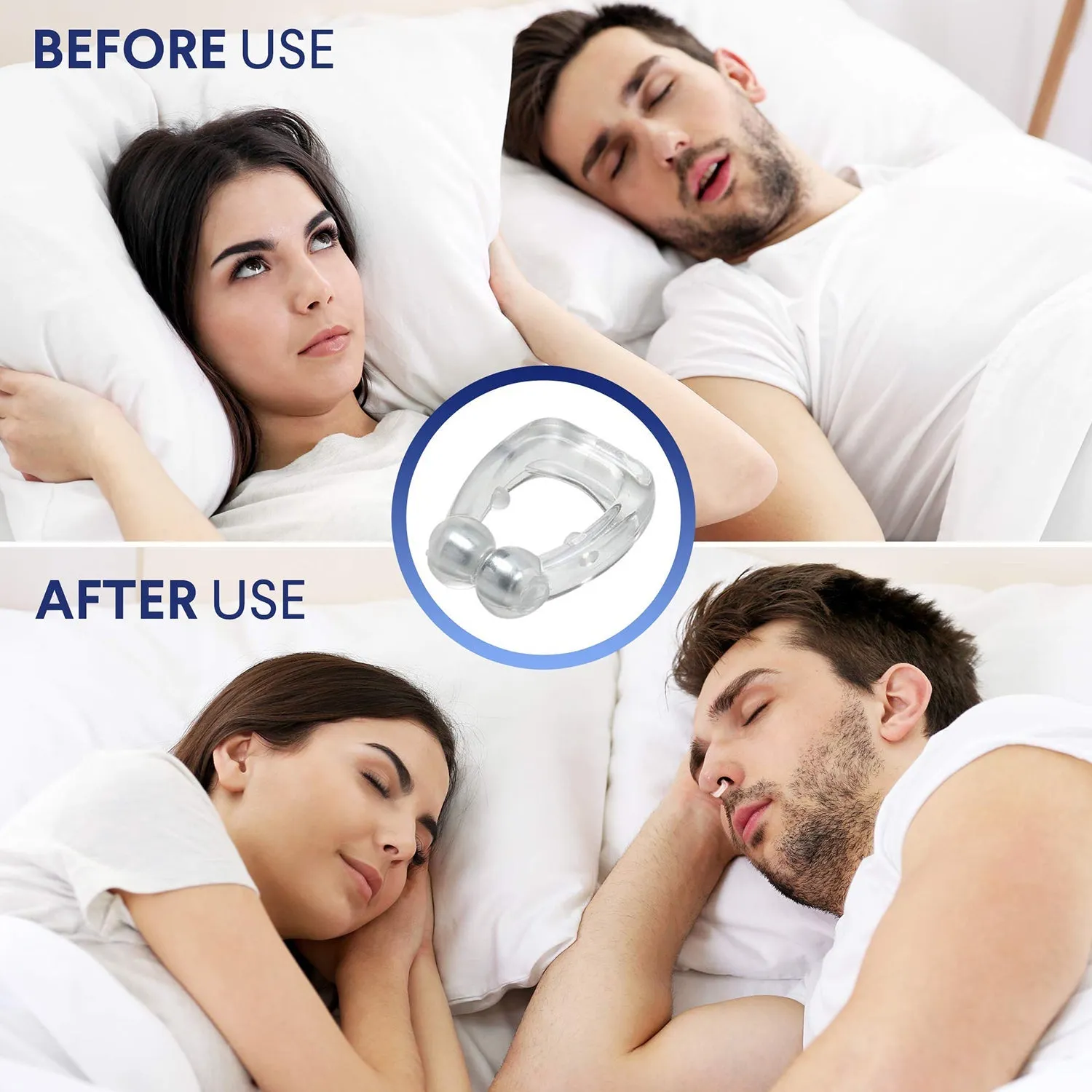 0338A Snore Free Nose Clip (Anti Snoring Device) - 1pc