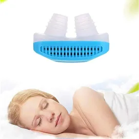 0353 - 2 in 1 Anti Snoring and Air Purifier Nose Clip for Prevent Snoring and Comfortable Sleep