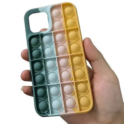 12Pro 1# Suitable for iPhone 12Pro Anti-mouse Pioneer Silicone Phone Case Decompression Cover AZ11909