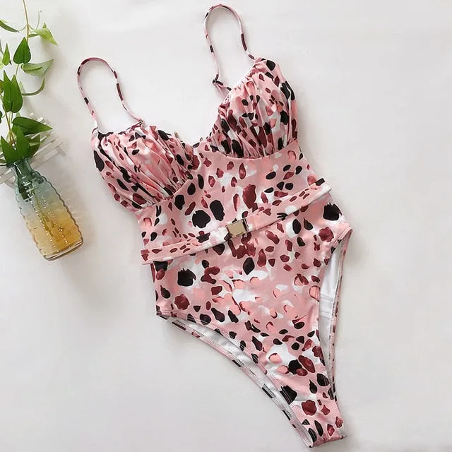 2021 New!! Women's One Piece Swimsuit Sexy Backless Sizes S - L