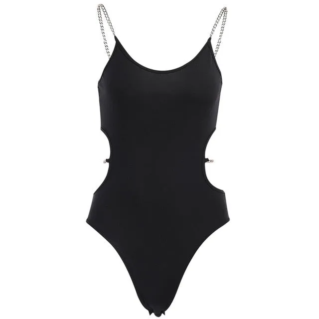 2021 Summer Hollow Out Sexy  Swimsuit Backless Ladies Sizes S - L