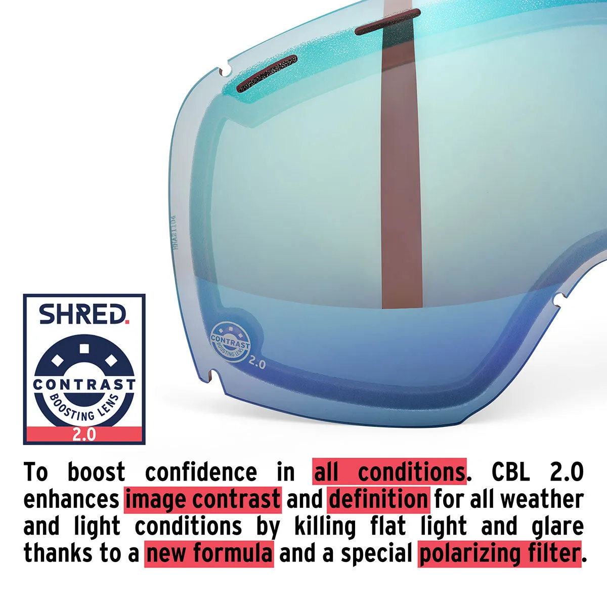 2024 Shred Exemplify Ski Goggles Closeout