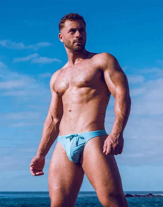 2eros Nautica swim thong blue