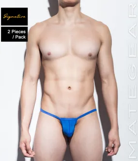 [2pc/Pack] Sexy Men's Underwear Mini Bikini Briefs - Shi Woo (Ultra Thin Nylon Signature Series II)