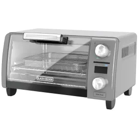 4-Slice Crisp 'N Bake™ Air Fry Digital Toaster Oven, Gray