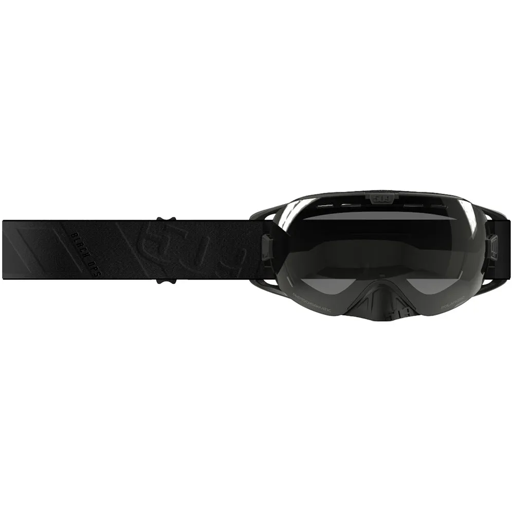 509 509-REVGOG-18-BO Revolver Snowmobile Goggle Anti-Fog Anti-Scratch Dual-Pane Lens Black