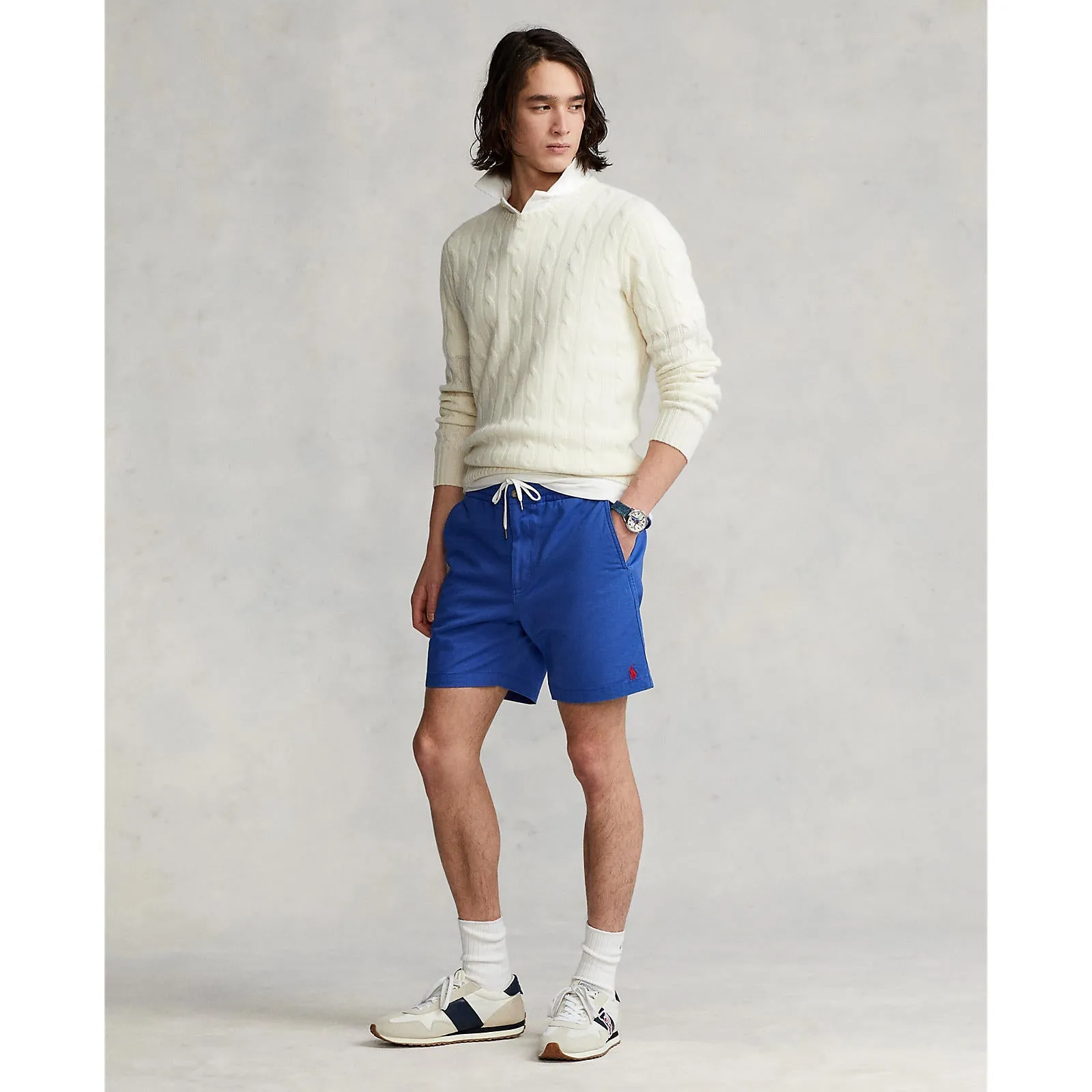 6 Inch Prepster Stretch Chino Short -  Royal Blue