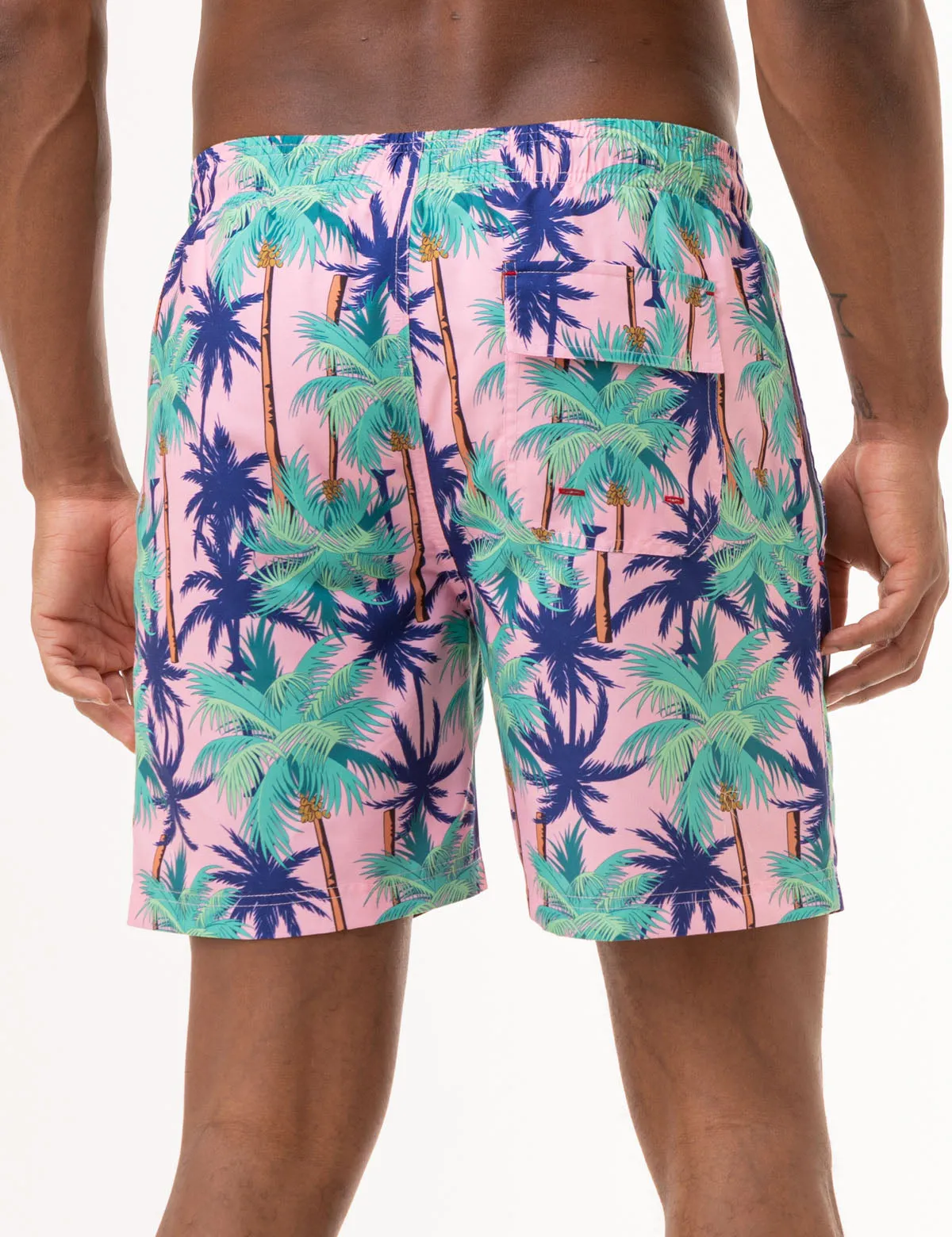 7 PALM TREE SWIM TRUNKS