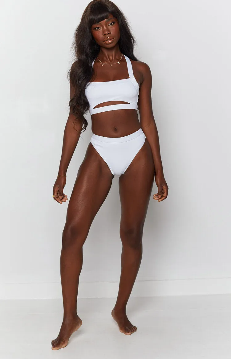 9.0 Swim Wellness Bikini Bottoms White