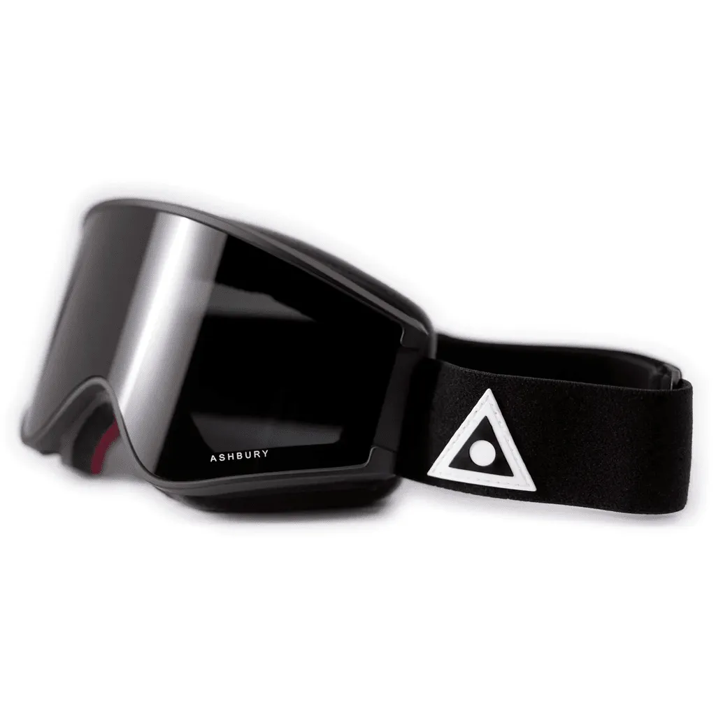 A12 goggle - Black triangle / Dark smoke   Yellow