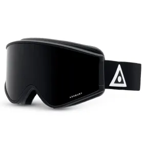 A12 goggle - Black triangle / Dark smoke   Yellow