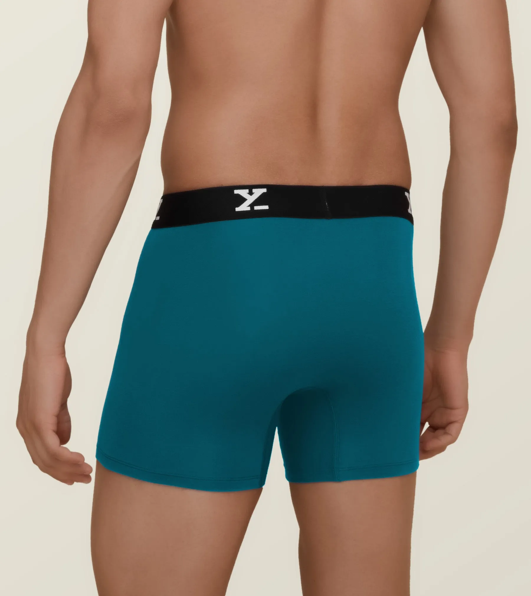 Ace Modal Boxer Briefs Aqua Blue