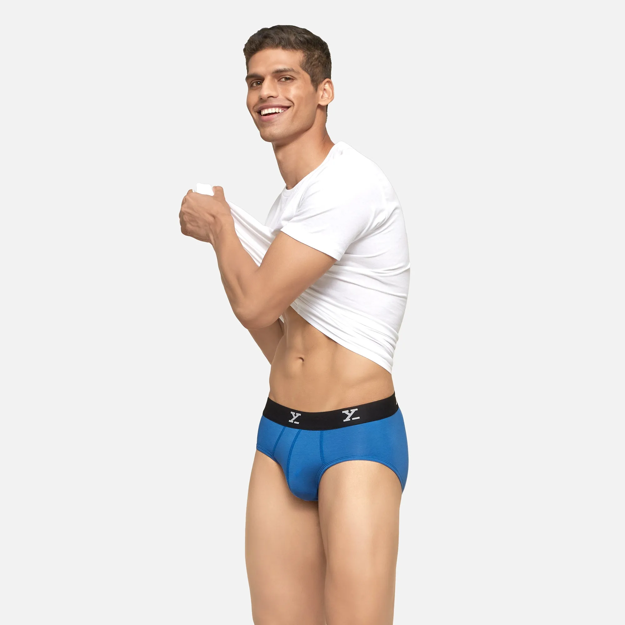 Ace Modal Briefs Blue Royale