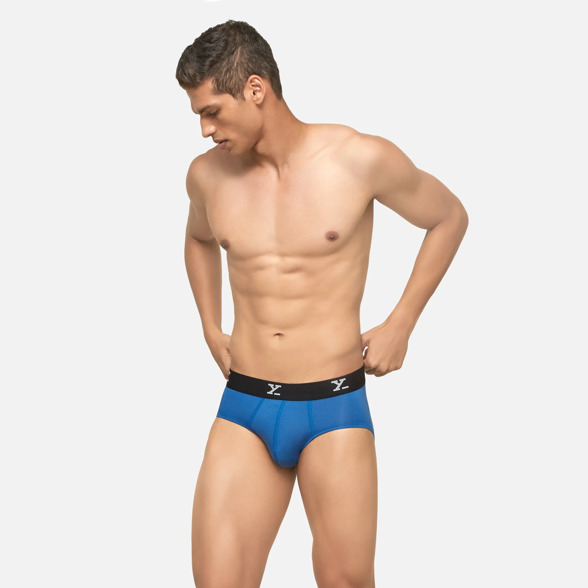 Ace Modal Briefs Blue Royale