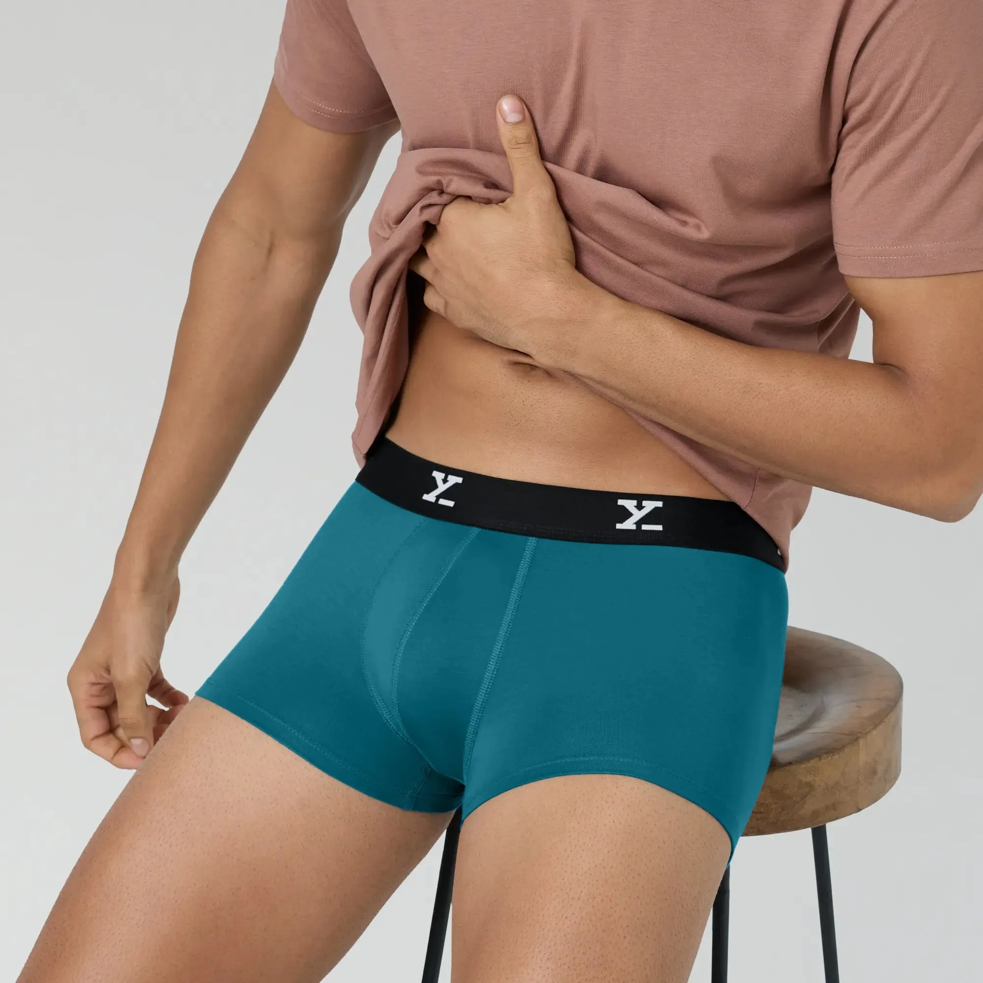 Ace Modal Trunks Aqua Blue