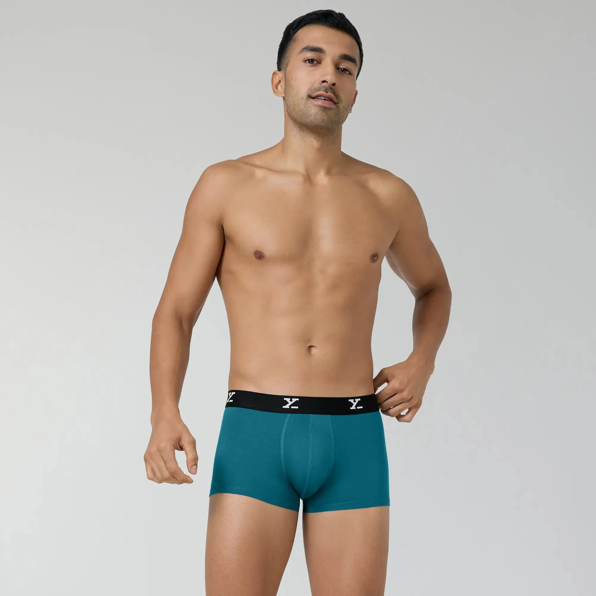 Ace Modal Trunks Aqua Blue