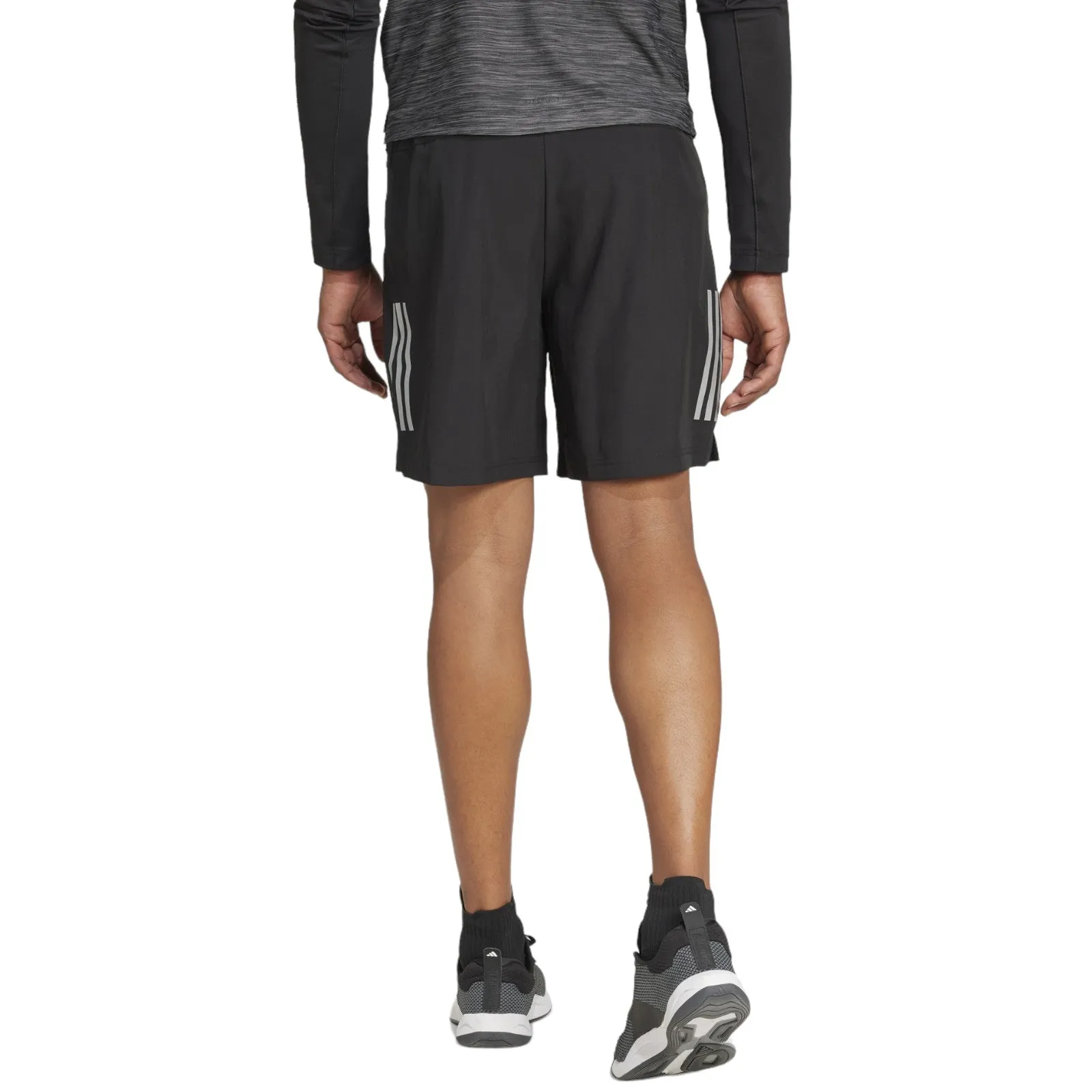 adidas Gym 3-Stripe Woven Mens Short