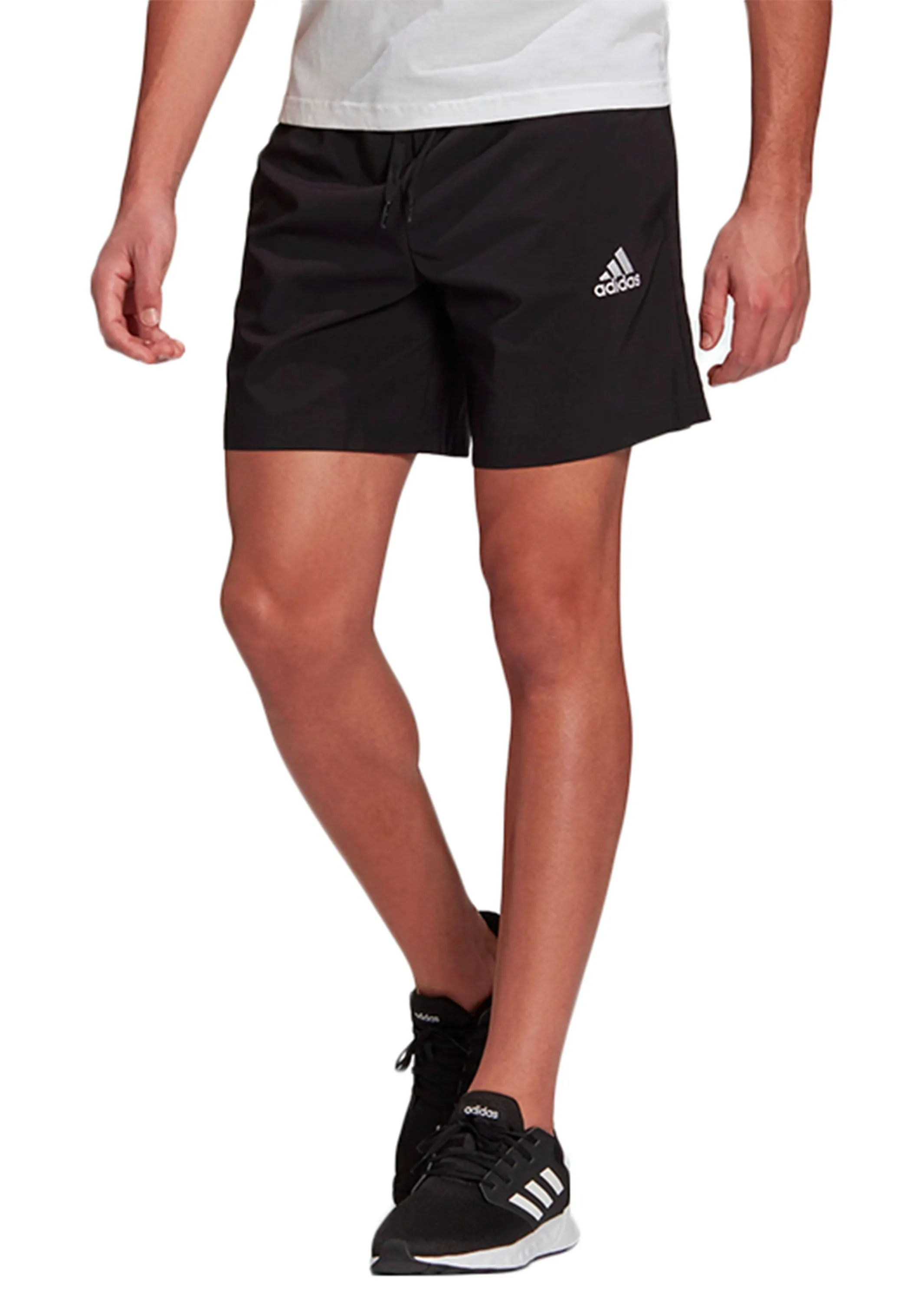 Adidas Mens Aeroready Essentials Chelsea Small Logo Shorts Black <br> GK9602