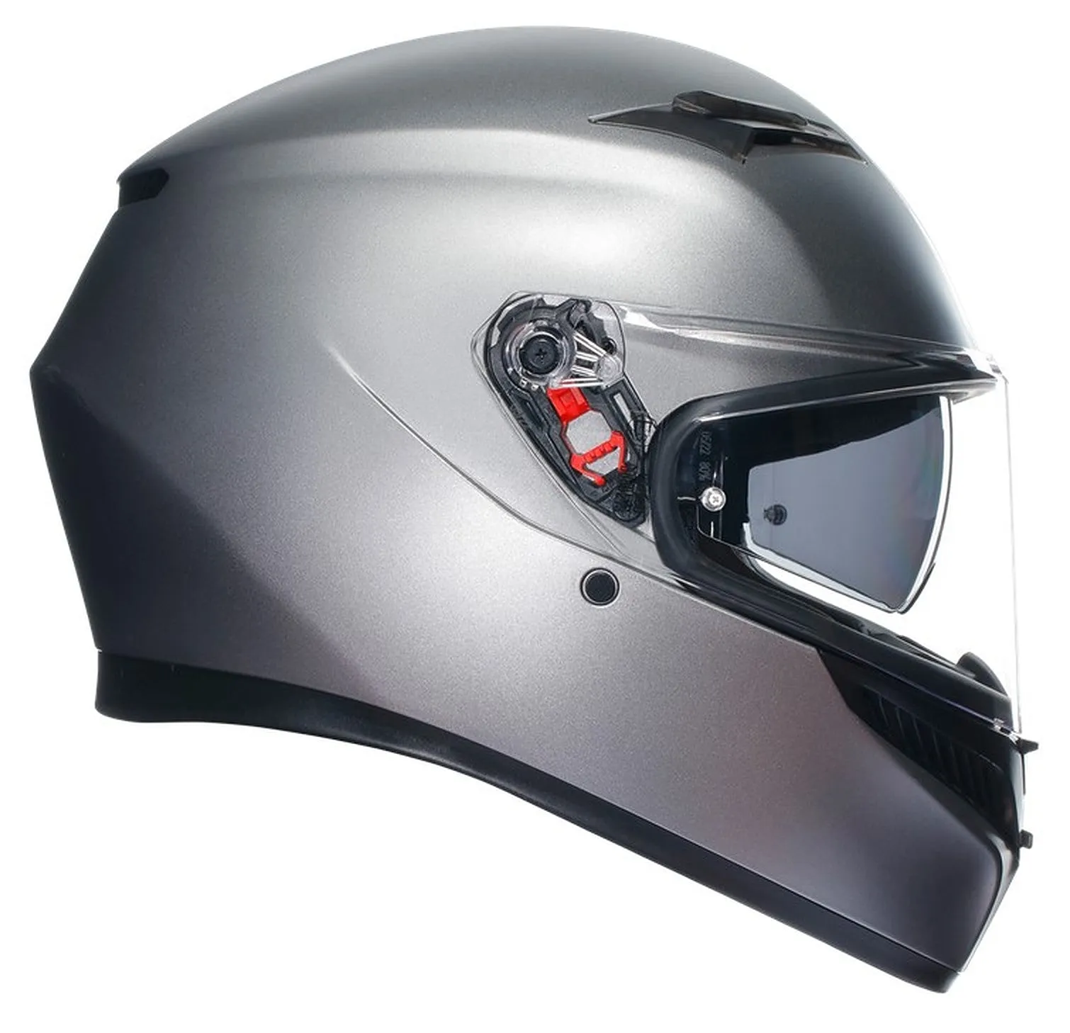 AGV K3 E2206 Full Face Motorcycle Helmet - Solid Matt Rodio Grey