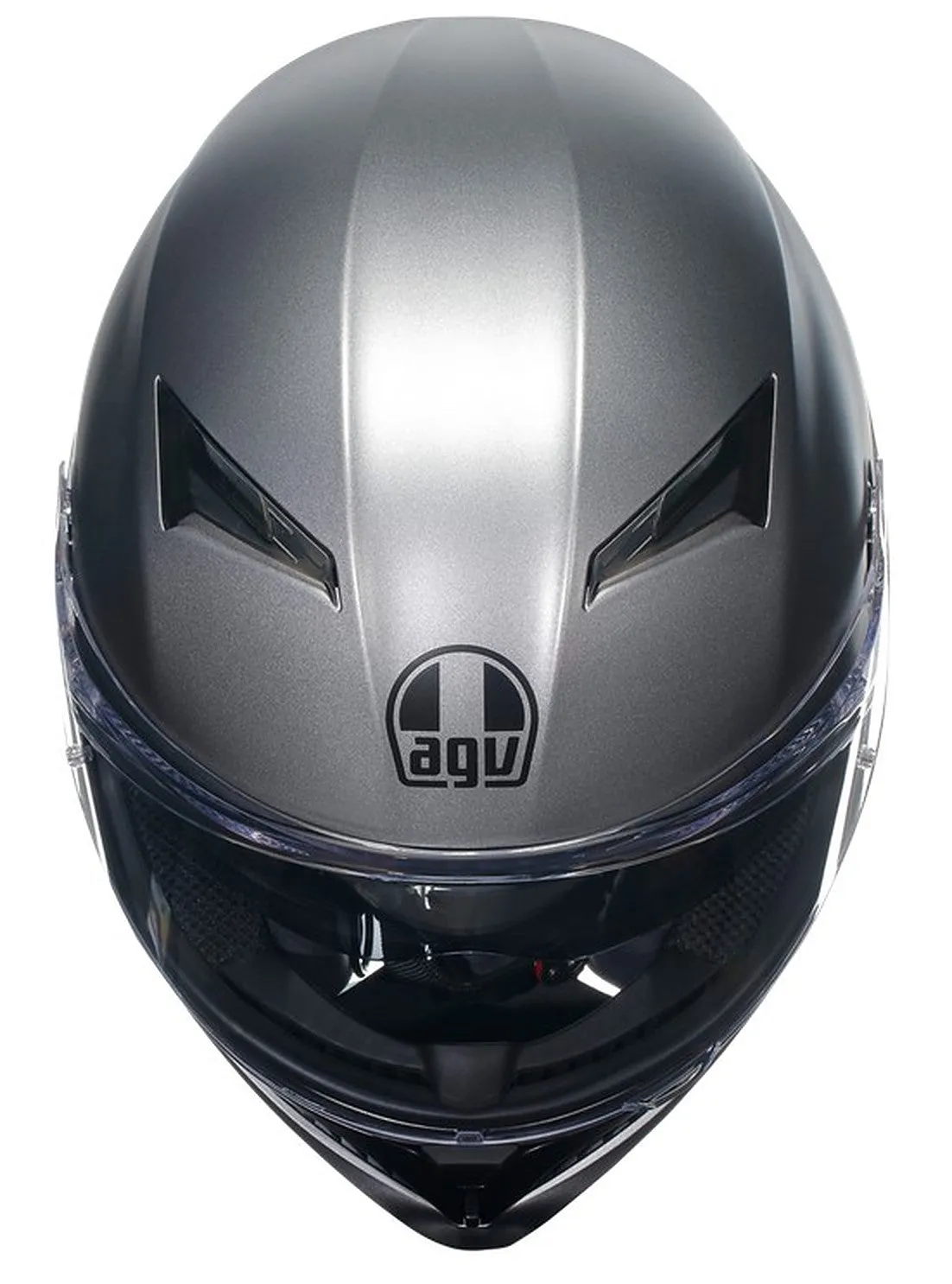 AGV K3 E2206 Full Face Motorcycle Helmet - Solid Matt Rodio Grey