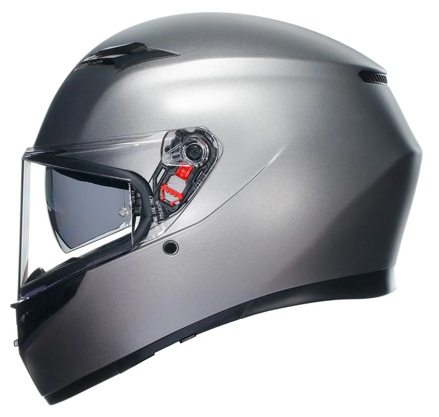 AGV K3 E2206 Full Face Motorcycle Helmet - Solid Matt Rodio Grey