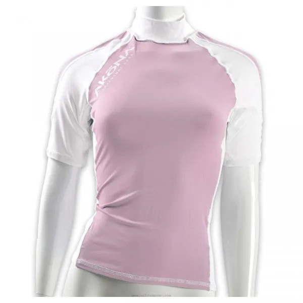 Akona 8 oz Short Sleeve Rash Guard for Diving, Surfing, Snorkeling, etc.