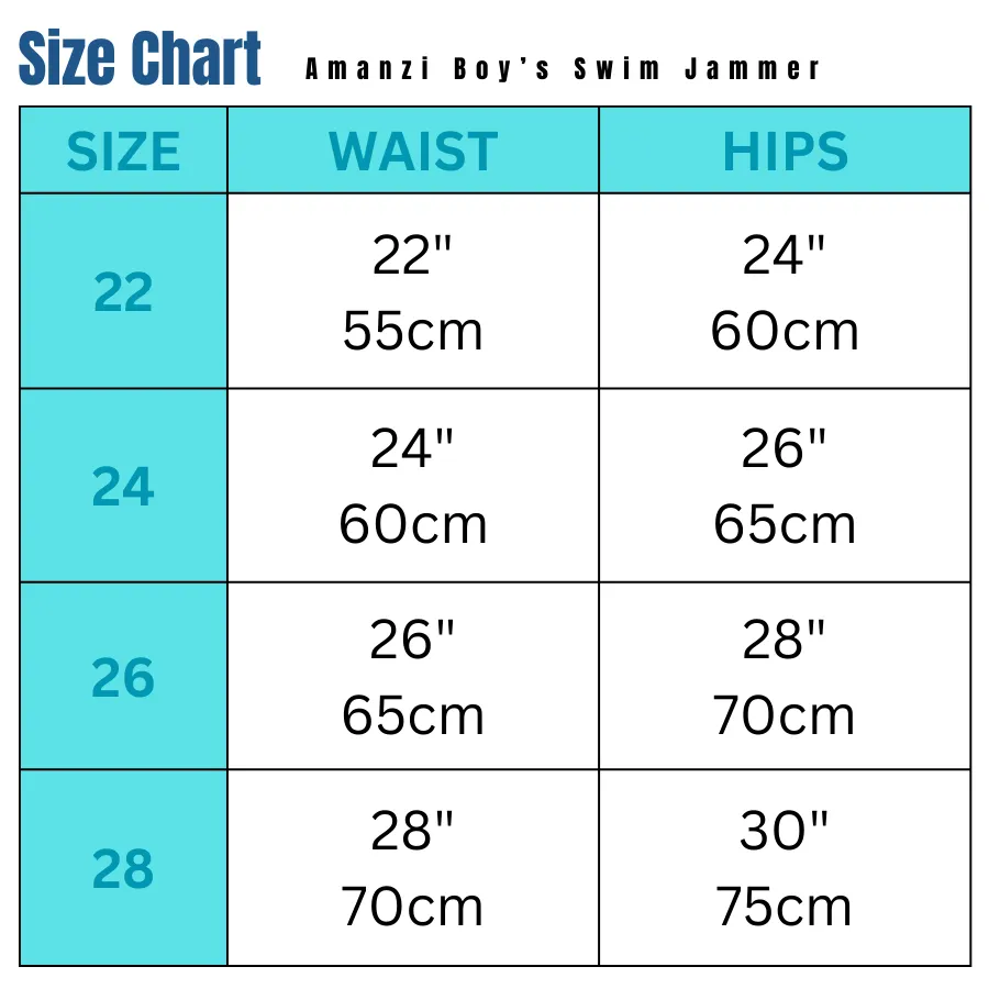 Amanzi Boys Jammers AM13377B - Recon