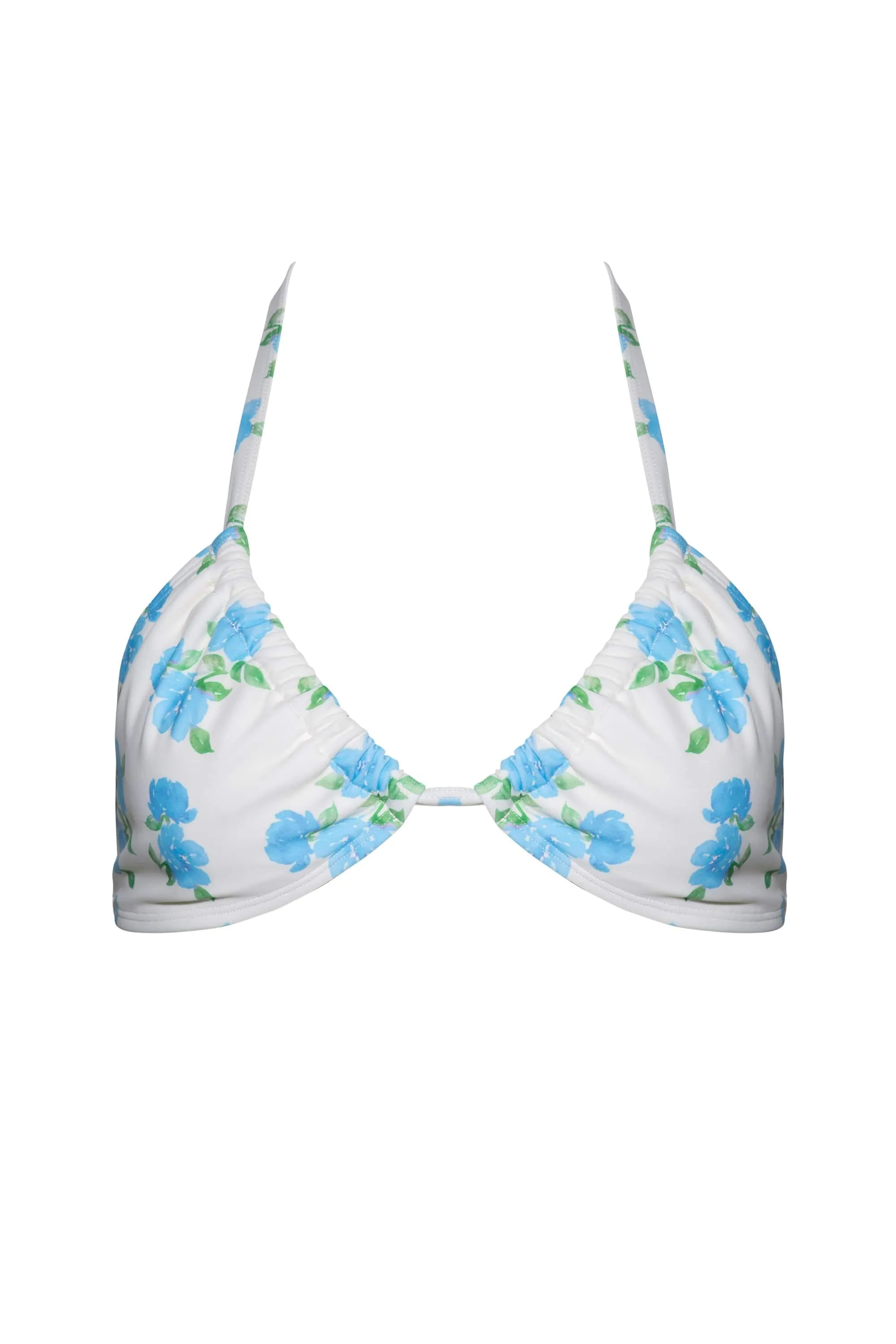 Amelia Fuller Bust Mix & Match Watercolour Floral Triangle Bikini Top