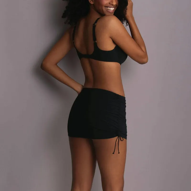 Anita Kim Swim Skirt Black