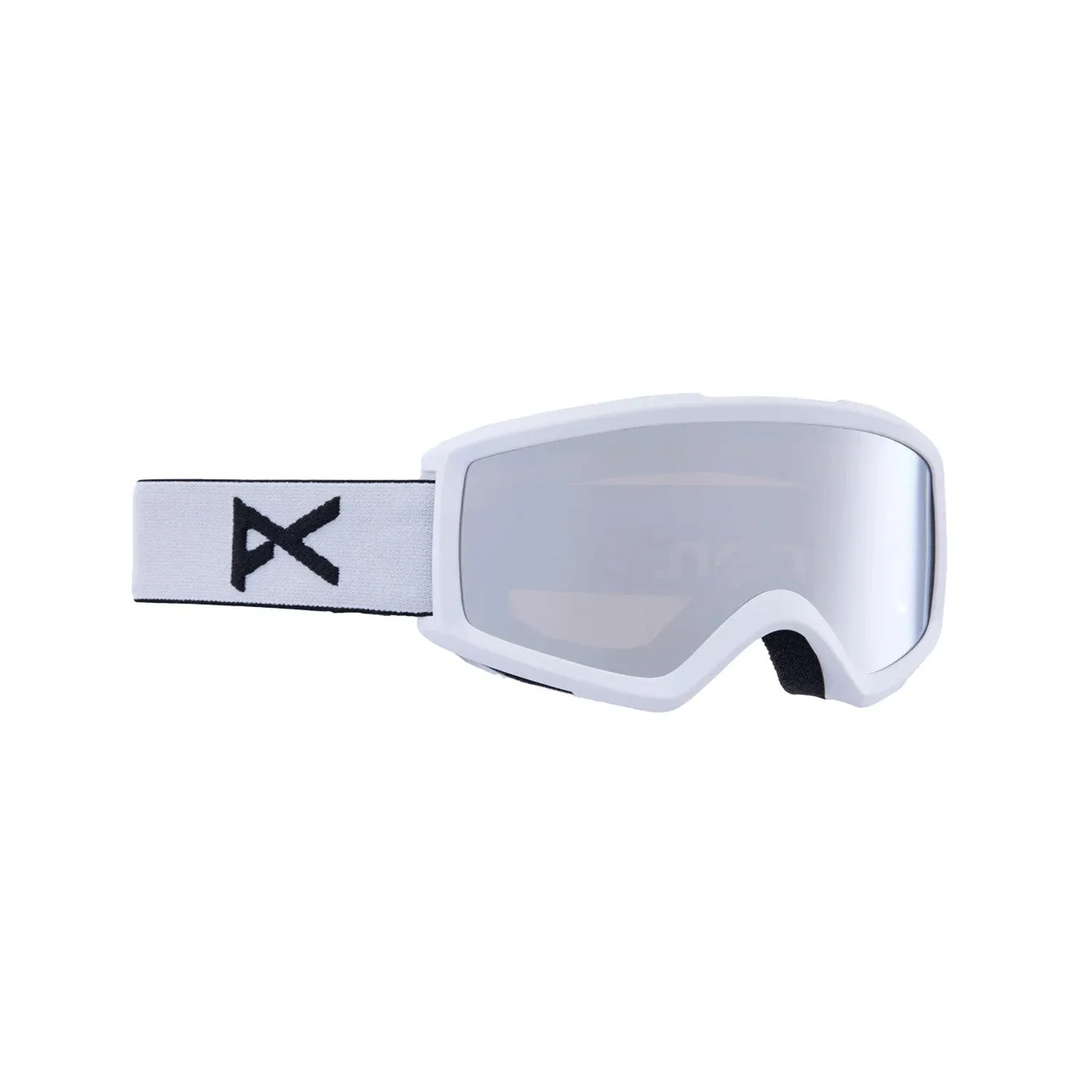 Anon - Helix 2.0 Goggles - White/Silver   Amber NEW FOR 2024 SALE