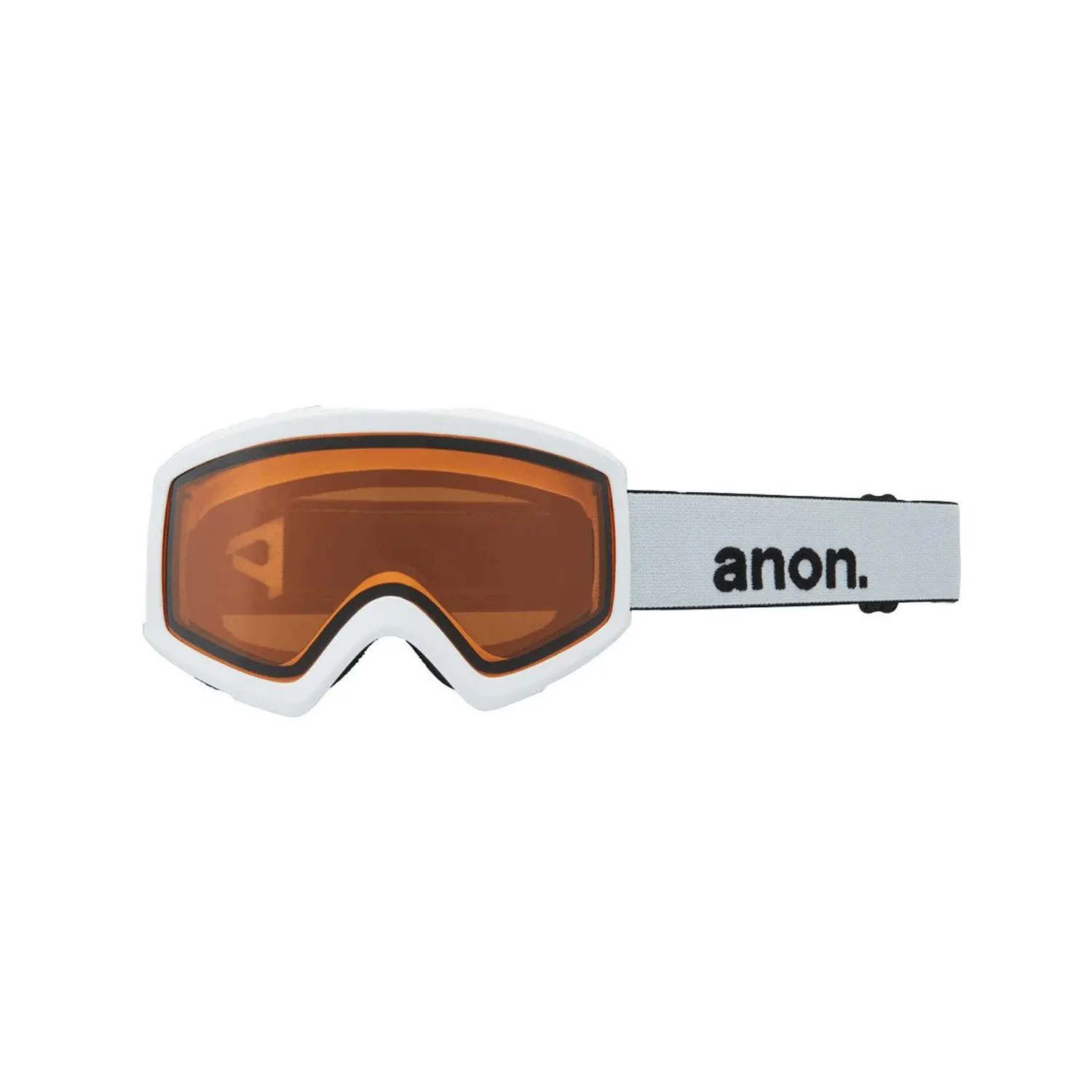 Anon - Helix 2.0 Goggles - White/Silver   Amber NEW FOR 2024 SALE