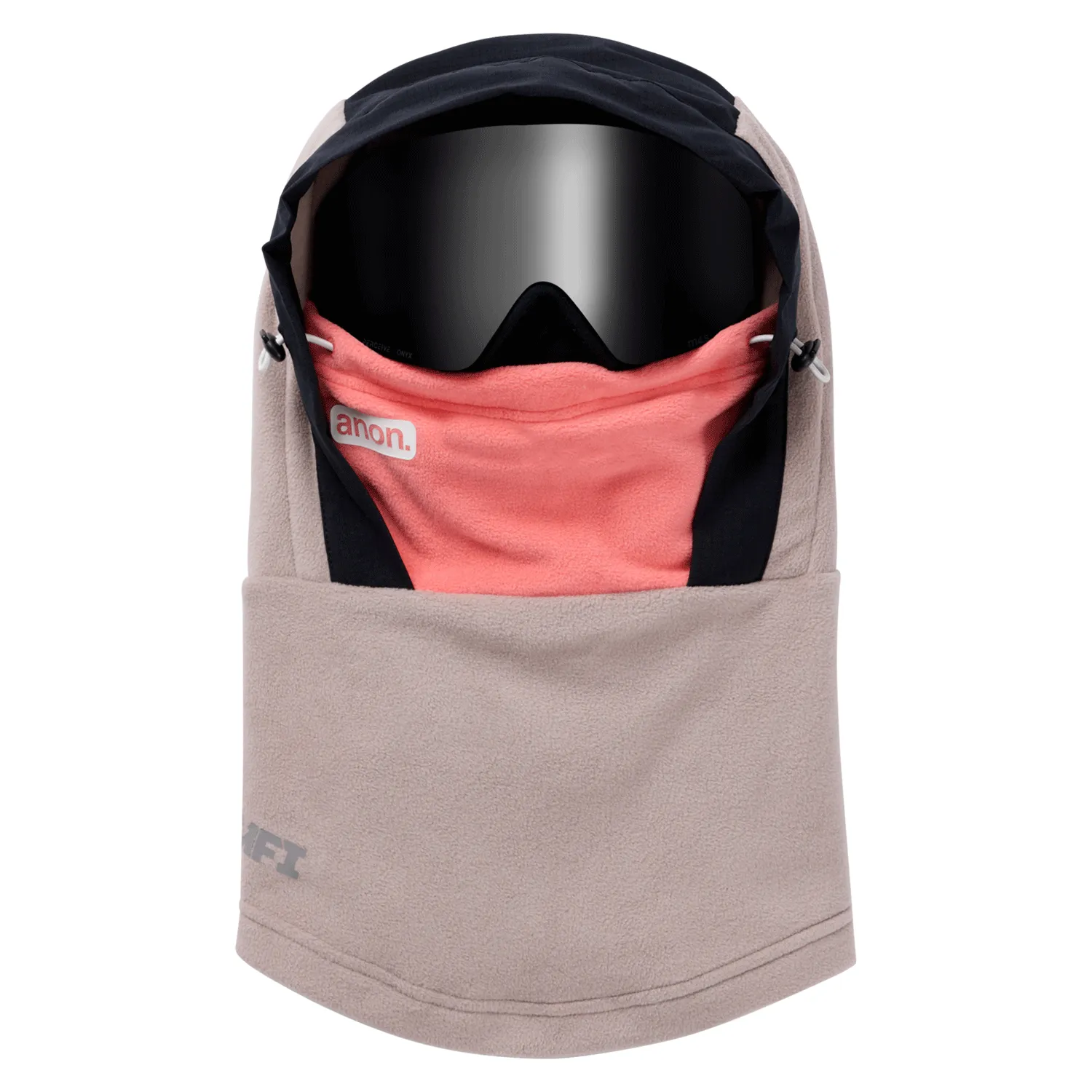 Anon MFI Fleece Helmet Hood Summit Taupe