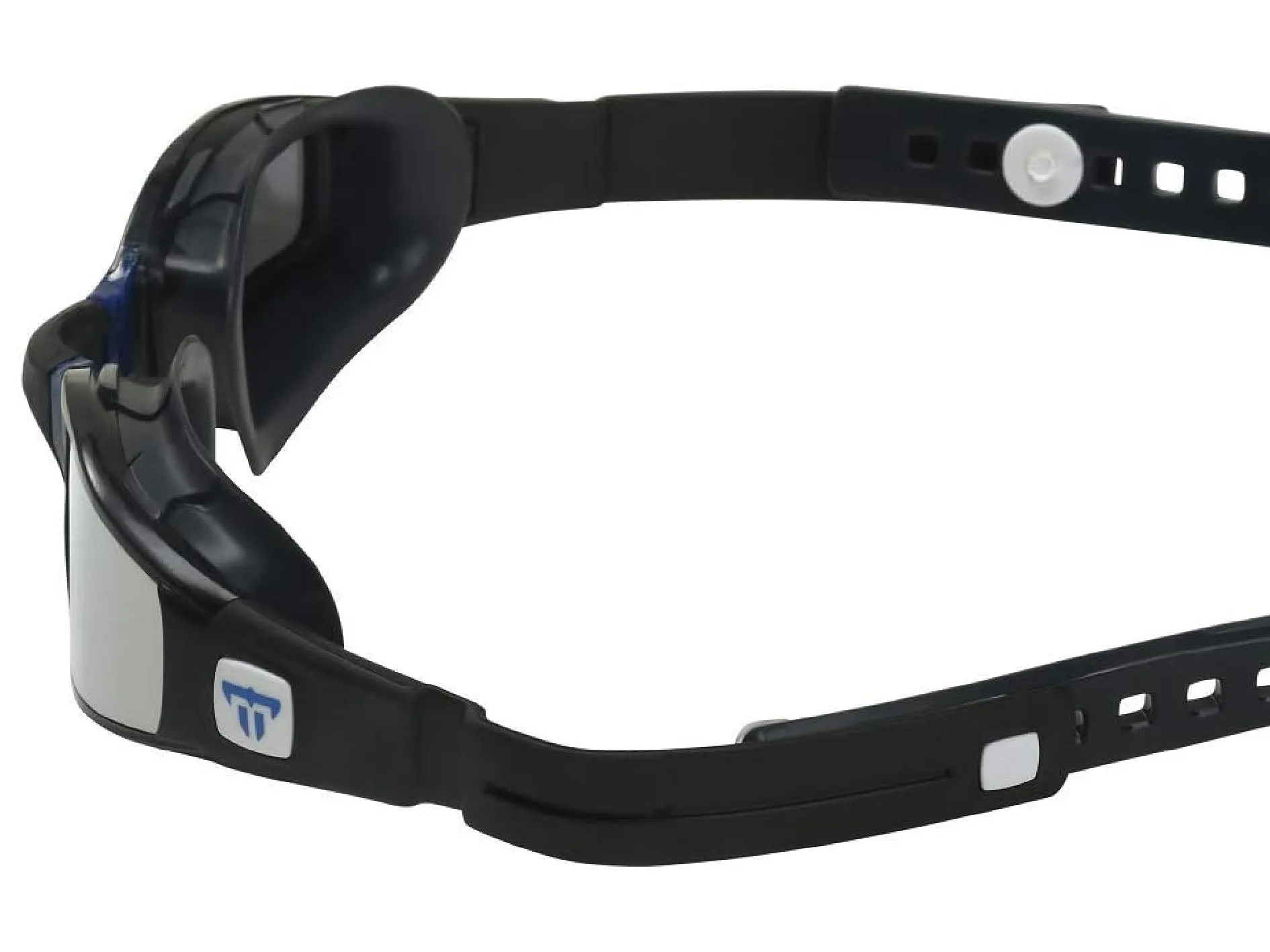 Aquasphere x Phelps Ninja Goggles Titanium Mirrored Lens White/Black <br> 189540