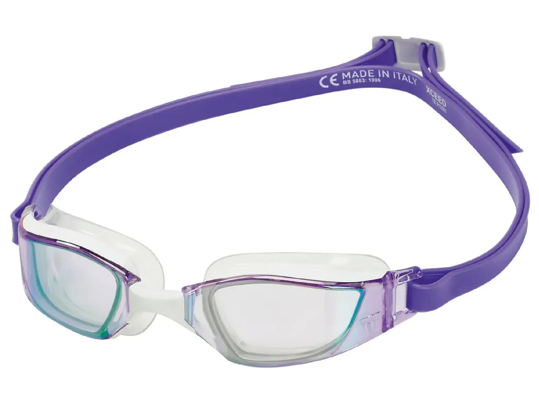 Aquasphere x Phelps Xceed Goggles Titanium Mirrored/White/Purple <br> 189230