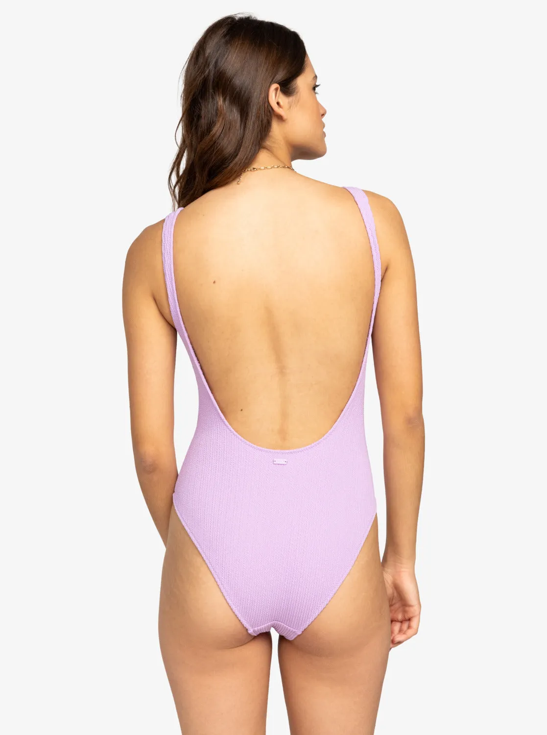 Aruba One-Piece Swimsuit - Crocus Petal