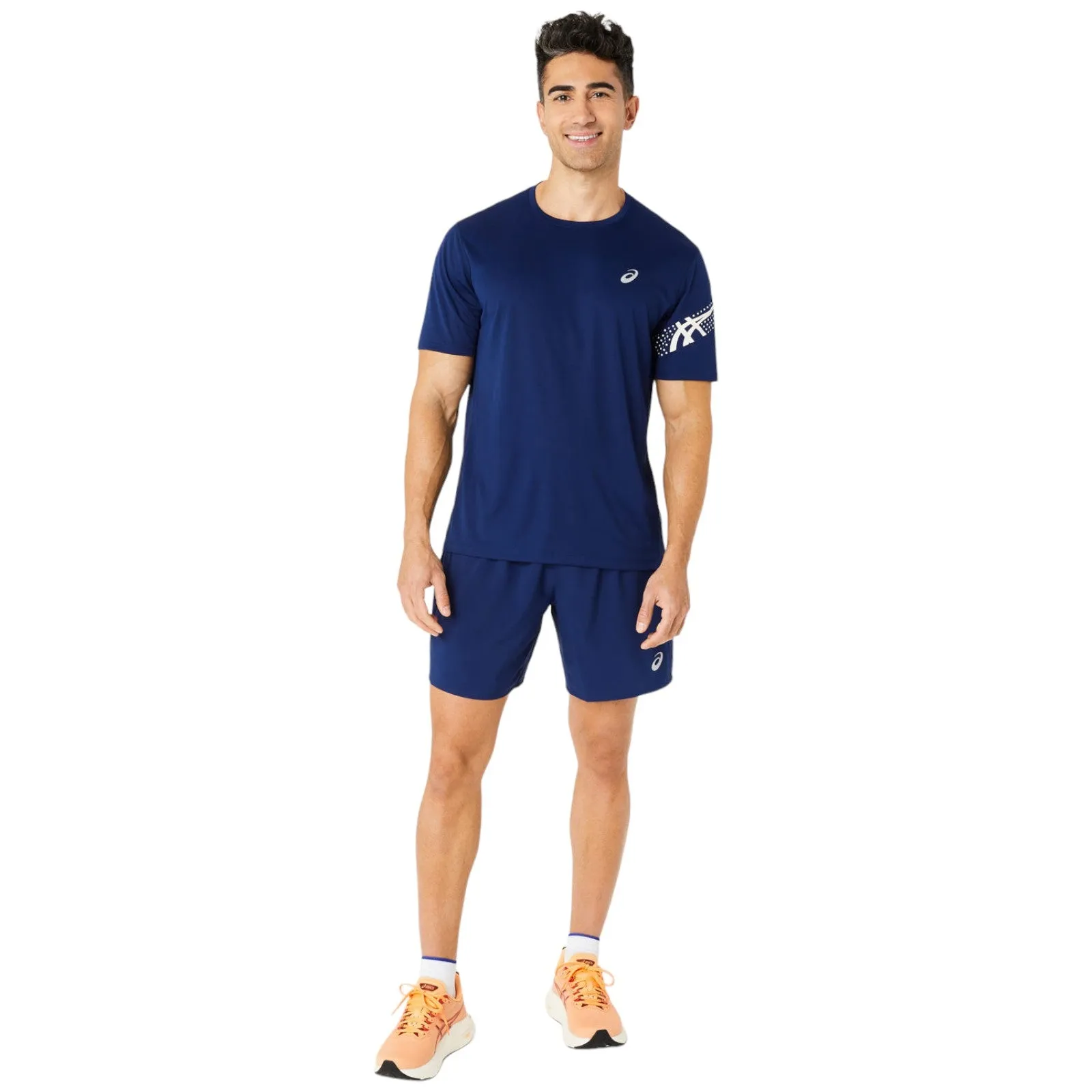 ASICS MENS ICON SHORT NAVY