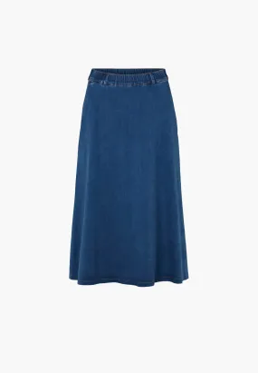 Asta Skirt - 80 cm - Medium Blue Denim