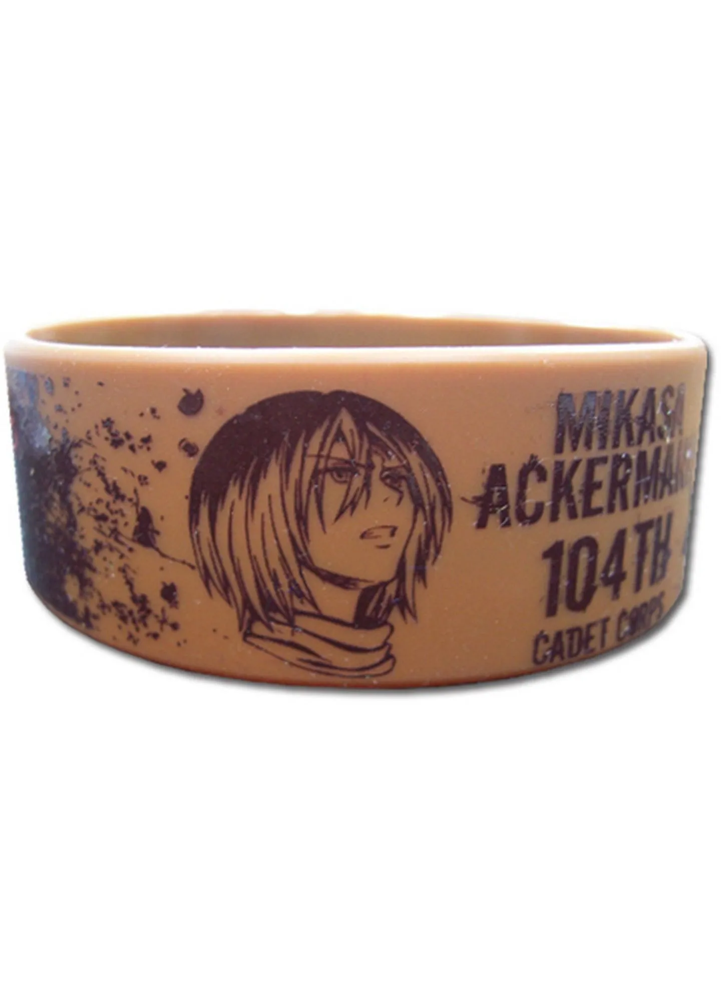 Attack on Titan - Mikasa Ackerman PVC Wristband