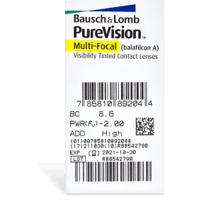 Bausch   Lomb PureVision Multifocal - 6 Pack Contact Lenses