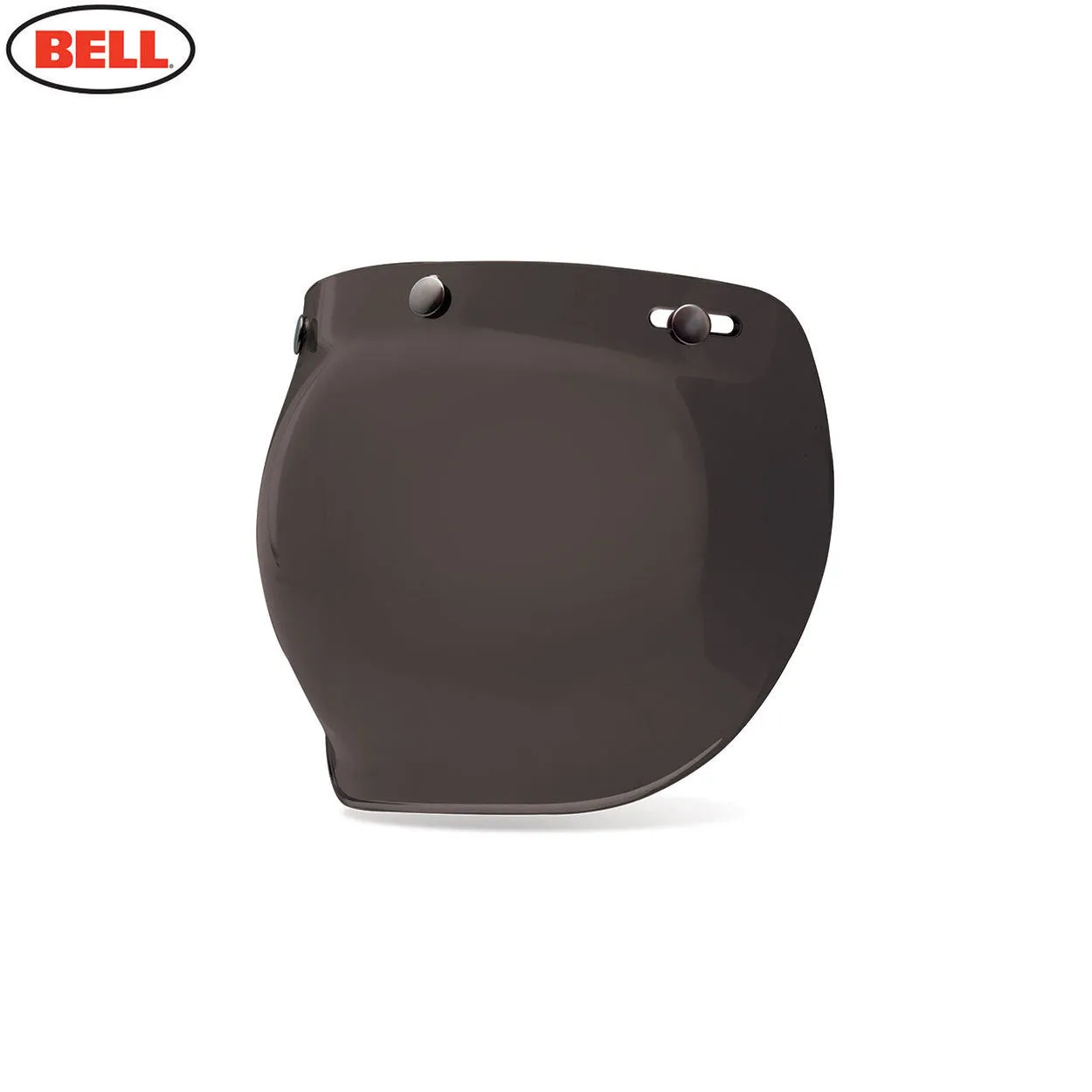 Bell Custom 500 3-Snap Bubble Visor - Dark Smoke