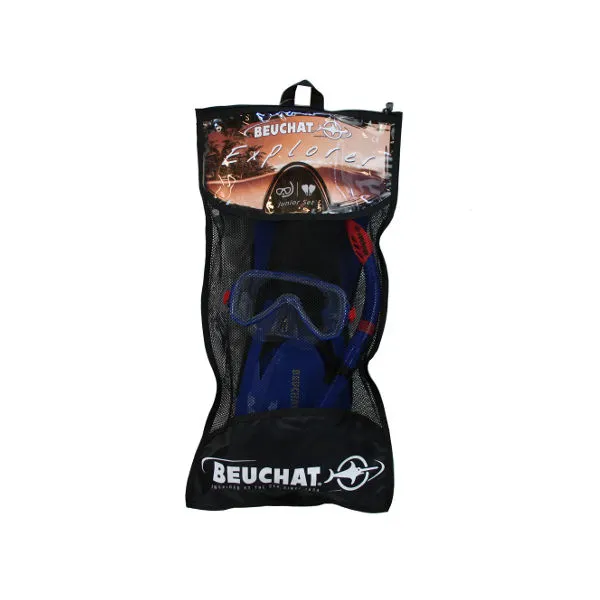 Beuchat - Junior Jetta Explorer Mask, Snorkel & Fins Set - Blue SALE