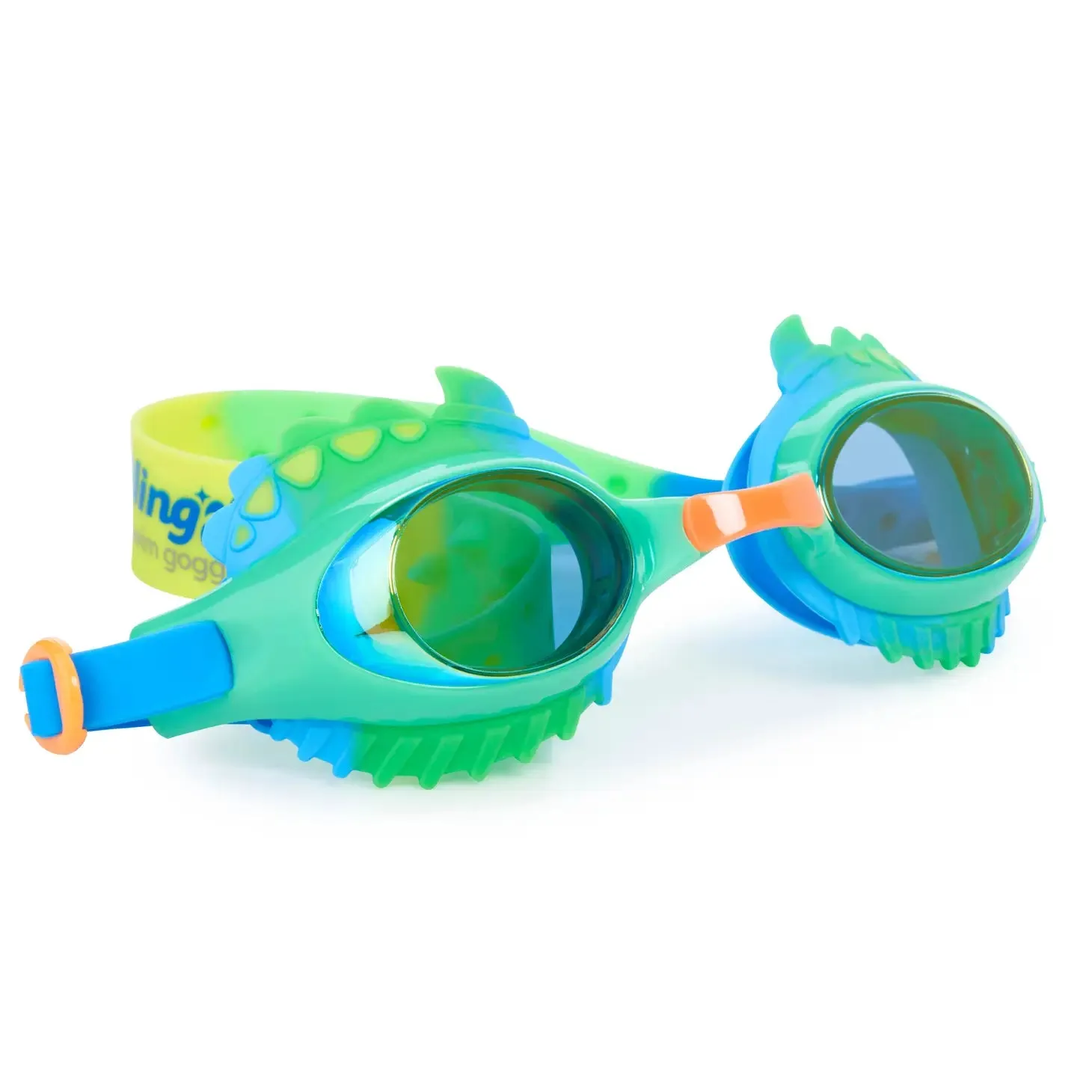 Bling2O Pheonix Green Dinosaur Style Goggles