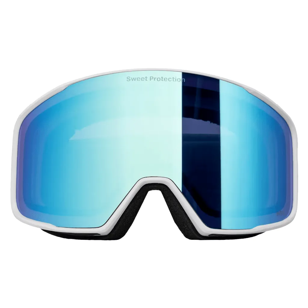 Boondock reflect goggle - Matte white bronco peaks / RIG® Aquamarine   RIG® Light amethyst