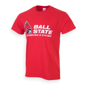 BSU Cardinals Swimming & Diving T-Shirt