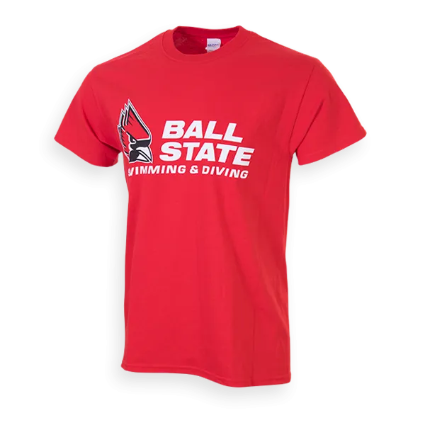 BSU Cardinals Swimming & Diving T-Shirt