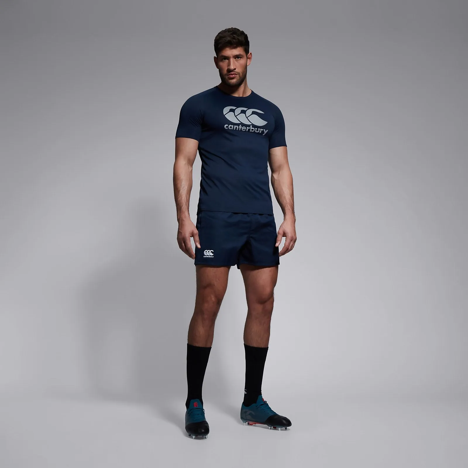 Canterbury Men's Professional Polyester Game-Day Rugby Shorts {C-QE523406}