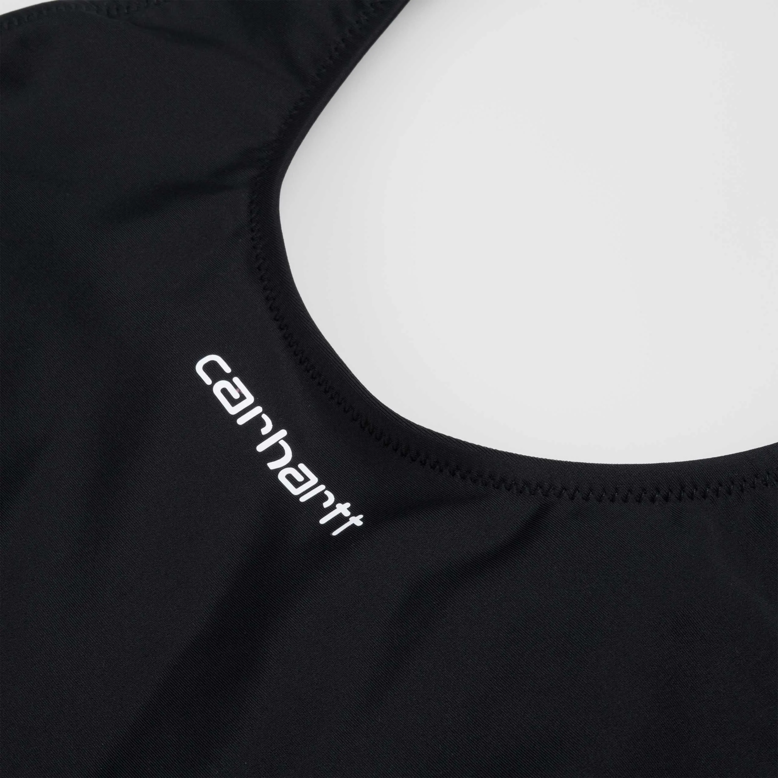 CARHARTT SCRIPT SWIMSUIT BLACK WHITE