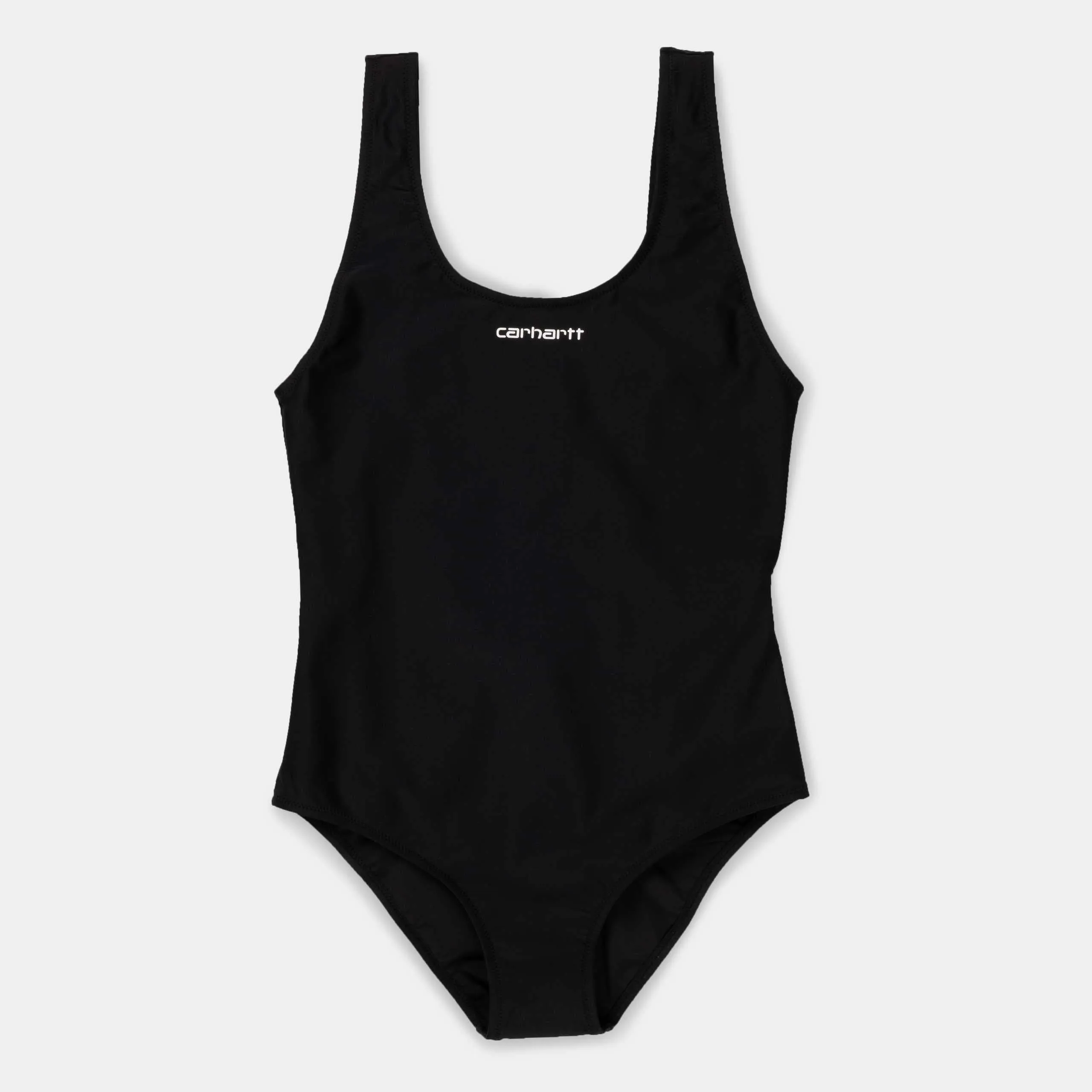 CARHARTT SCRIPT SWIMSUIT BLACK WHITE