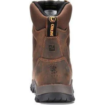 Carolina Men's Forrest 8” WP Ins Comp Toe Work Boot - Brown - CA4515